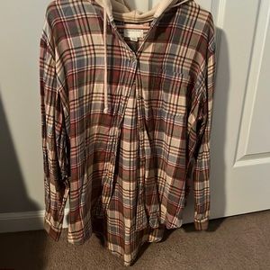 AE Hooded Flannel
